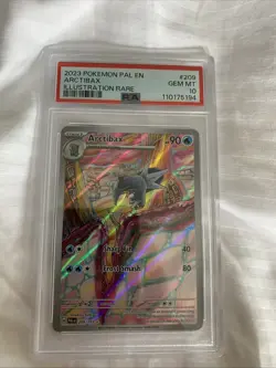 Pokemon TCG Arctibax 209/193 Paldea Evolved Illustration Rare PSA 10 Gem Mint - Image 1