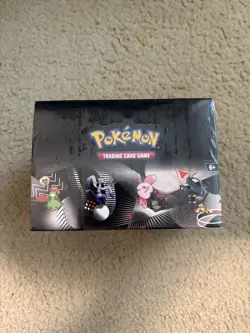 Pokemon TCG: S&V Black Bolt & White Flare Unova Mini Tin Display FACTORY SEALED - Image 1
