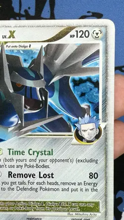Pokemon TCG - Dialga G LV.X 122/127 - Ultra Rare Platinum: Base [Moderate Play] - Image 3