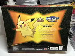 Pokemon TCG: Shining Fates Pikachu V Collection Box: NEW FACTORY SEALED - Image 2