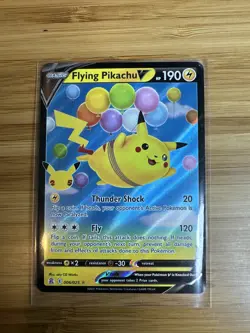 Flying Pikachu V 006/025 Ultra Rare Pokemon Celebrations 25th Anniversary NM - Image 1
