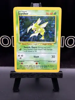 Scyther 10/64 Jungle Holo - No Symbol Variant! Rare - Pokemon TCG LP - Image 2