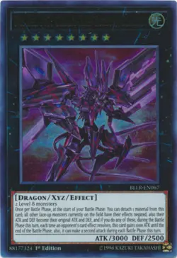 *** NUMBER 107: GALAXY EYES TACHYON DRAGON *** ULTRA RARE BLLR-EN065 YUGIOH! - Image 1