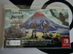 Pokemon Legends: Arceus - Art Card Set GameStop Preorder Exclusive NEW UNOPENED - Image 1