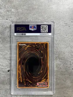 Yugioh Card 1st Ed Forbidden Lance Platinum SR PSA 9 Mint, RA02-EN058 2024 (1) - Image 2