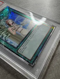 Yugioh Card 1st Ed Forbidden Lance Platinum SR PSA 9 Mint, RA02-EN058 2024 (1) - Image 5