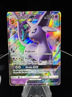 Pokemon Espeon GX TCG SM35 Sun and Moon Black Star Promo Card - Image 1