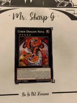 CYBER DRAGON NOVA - 1st EDITION LEDD-ENB30 ENGLISH Yu-Gi-Oh! CARD COMMON 2017* - Image 3