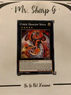 CYBER DRAGON NOVA - 1st EDITION LEDD-ENB30 ENGLISH Yu-Gi-Oh! CARD COMMON 2017* - Image 4