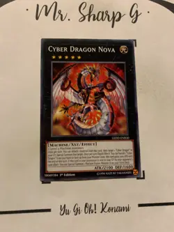 CYBER DRAGON NOVA - 1st EDITION LEDD-ENB30 ENGLISH Yu-Gi-Oh! CARD COMMON 2017* - Image 5