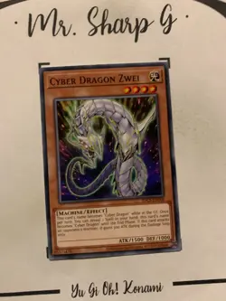 CYBER DRAGON ZWEI - SDCS-EN004 ENGLISH Yu-Gi-Oh! CARD COMMON TCG 2021 CYBER - Image 2