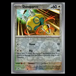 Prismatic Evolutions - Dunsparce - 079/131 - Reverse Holo - TCG Pokemon Card - Image 1