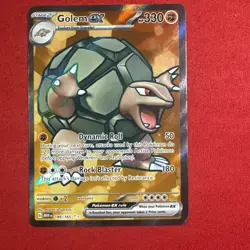 Golem ex 189/165 Sv: Scarlet & Violet 151 Holo UR Card TCG Pokemon - Image 1