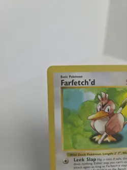 FARFETCH'D 27/102 BASE SET SHADOWLESS POKEMON CARD ENGLISH - Image 2