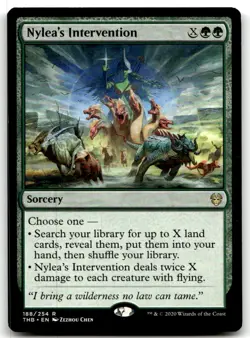 MTG Nylea's Intervention R Theros Beyond Death 188 LP - Image 1
