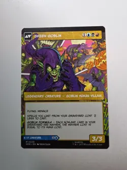 Magic The Gathering Spider-Man Norman Osborn Borderless Non-Foil Mythic NM MTG - Image 2