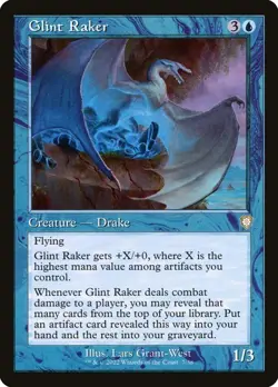 Glint Raker (Retro Frame) - Commander: The Brothers' War - MTG - Magic - Image 1