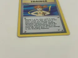 Misty Trainer Pokemon TCG 2000 TCG Gym Heroes 18/132 Holo Foil Rare Vintage - Image 4