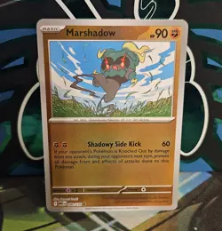 Pokemon - Marshadow - 080/132. - Reverse Holo - Mega Evolution - NM - Image 1
