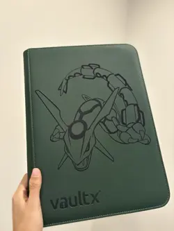 Pokemon Laser Engraved Rayquaza Binder(Made To Order) - Image 1