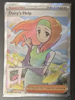 Pokemon TCG Scarlet & Violet 151 Daisy's Help Ultra Rare 195/165 Holo NM/M 1 - Image 1