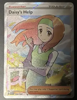 Pokemon TCG Scarlet & Violet 151 Daisy's Help Ultra Rare 195/165 Holo NM/M 3 - Image 1