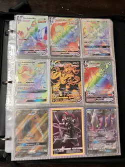 Huge Binder Lot of 147 Pokemon Mint Cards Mixed - Estimated Worth $1200 - Image 1