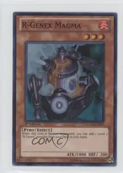 R-Genex Magma 1st Ed. YuGiOh Hidden Arsenal 3 #HA03-EN017 2010 READ - Image 1