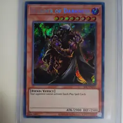 Yugioh Invader of Darkness IOC-EN111 Secret Rare 25th Anniversary NM - Image 2