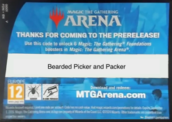 MTGA MTG Arena Code Card Foundations Prerelease 6 Packs Magic the Gathering - Image 1