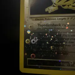 FREE SHIPPING Pokemon Electabuzz #1 Best of Game Reverse Holo Promo Card 2002 - Image 2
