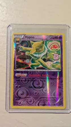 HYPNO #51 Reverse Holo Rare XY BreakPoint 2016 Pokemon Card Stage 1 Komiya - Image 1