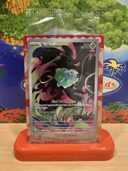 Bulbasaur 133/132 Promo Mega Evolution [STAMPED and SEALED] Pokemon Card English - Image 1