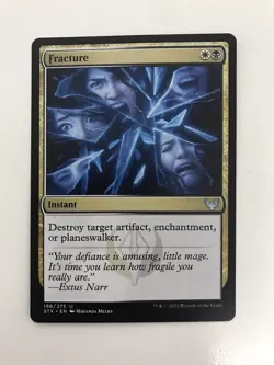 Fracture MTG Magic the Gathering Card NM Near Mint STX - Image 1