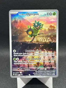 Teal Mask Ogerpon Promo SV: Scarlet & Violet Promo Cards 123 NM - Image 1