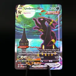 [ART CARD] Umbreon VMAX 215/203 Holo CUSTOM MADE *READ DESCRIPTION* - Image 1