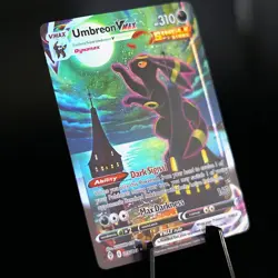 [ART CARD] Umbreon VMAX 215/203 Holo CUSTOM MADE *READ DESCRIPTION* - Image 2