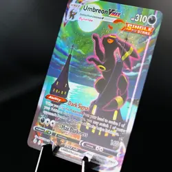 [ART CARD] Umbreon VMAX 215/203 Holo CUSTOM MADE *READ DESCRIPTION* - Image 3