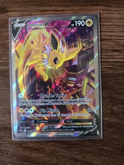 Jolteon V SWSH183 SWSH: Sword & Shield Promo Cards Holo - Image 1