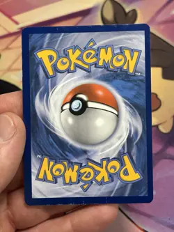 Holographic Blank Genuine Pokemon Card - Swirl Holo - Near Mint - Image 2