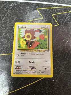 Sentret 63/75 - Common Pokemon Card - Neo Discovery Set D3 - Image 1