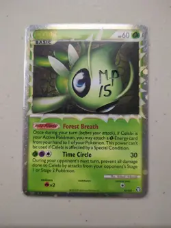 Celebi - 92/102 - Ultra Rare HS Triumphant Set - Pokemon Card - MP - Image 1