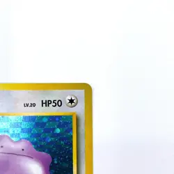 Ditto Holo Rare No.132 Pokemon TCG Expansion Pack Japanese 1996 Nintendo Card - Image 3