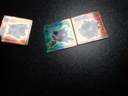 Pokemon GB Pocket Mini Card Prism Holo x3 Gengar Haunter Gastly #5745 - Image 2