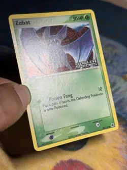 Zubat 88/113 Ex Delta Species Reverse Holo Foil Stamped Common 2005 Pokemon Card - Image 4