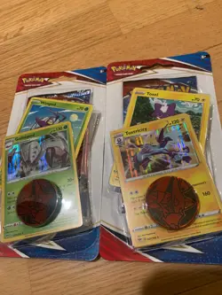 Pokemon TCG Sword & Shield Battle Styles Single Booster Blister Pack w/ 2 Promos - Image 1