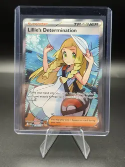 Pokemon TCG Mega Evolution Lillie’s Determination Full Art Trainer Card 169/132 - Image 1