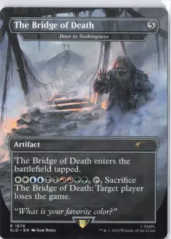 The Bridge of Death - Door to Nothingness R Secret Lair Drop Series 1678 NM - Image 1