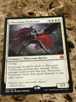 PHYREXIAN VINDICATOR Magic MTG Phyrexia: All Will Be One - Image 1