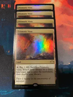 MTG Modern Horizons 1 Prismatic Vista Foil x 4 - Image 1